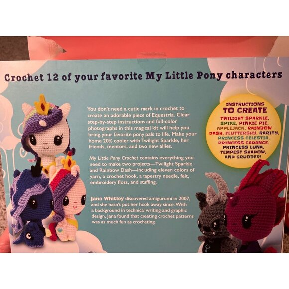 Thunder Bay Press My Little Pony Characters Crochet Kit - Picture 4 of 10